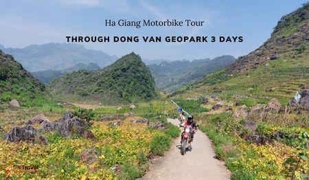 Off-road Ha Giang Motorbike Tour Through Dong Van Geopark 3 days