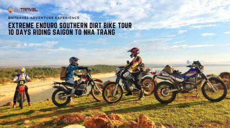 Extreme Enduro Southern Dirt Bike Tour 10 days Riding Saigon to Nha Trang