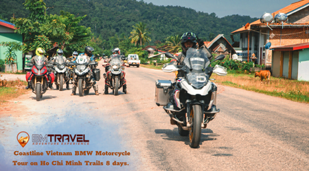 Coastline Vietnam BMW Motorcycle Tour on Ho Chi Minh Trails 8 days