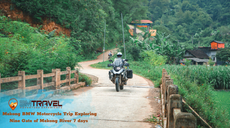 Mekong BMW Motorcycle Trip Exploring Nine Gate of Mekong River 7 days