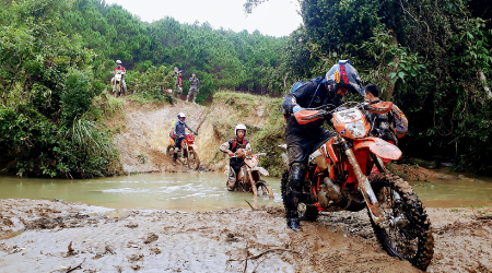 Da Lat Enduro Tour to Legendary Trekking Trails Ta Nang Phan Dung 2 Days