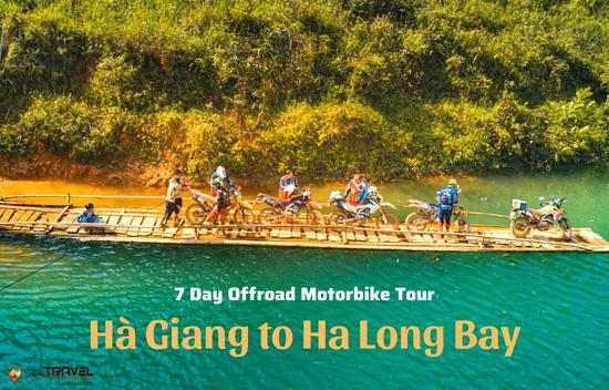 Offroad Motorbike Tour Ha Giang to Ha Long Bay – 7 Days