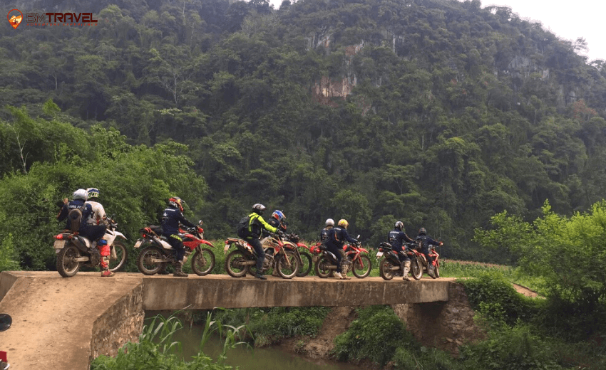 North Vietnam enduro motorbike tour