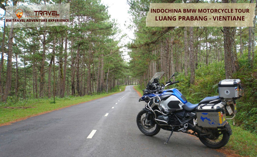 Luxury Indochina BMW GS 1200 Motorcycle Tour Luang Prabang Vientiane