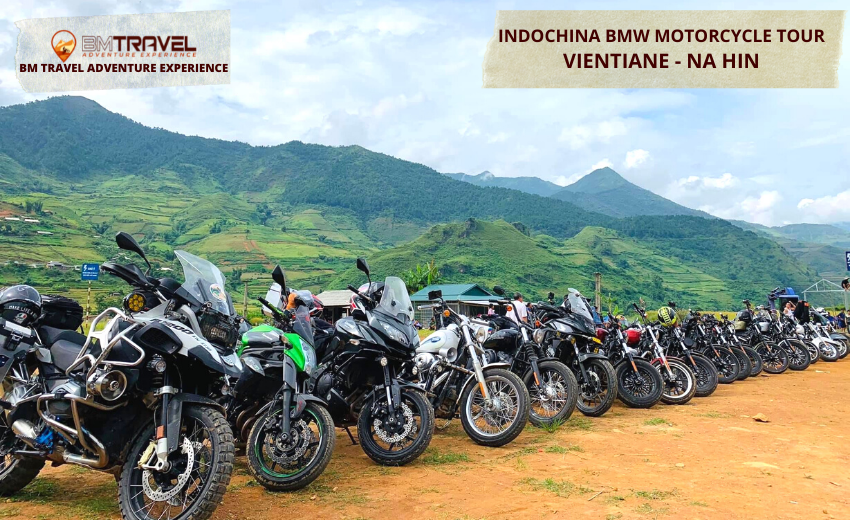 Luxury Indochina BMW GS 1200 Motorcycle Tour Vientiane Na Hin