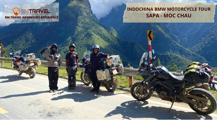 Luxury Indochina BMW GS 1200 Motorcycle Tour Sapa Moc Chau