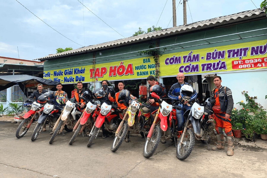 south vietnam enduro motorbike tour Nam Cat Tien