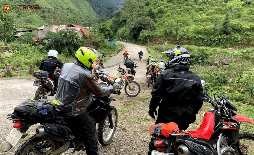 North Vietnam enduro motorbike tour