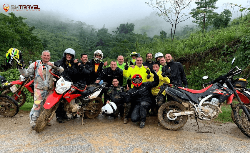 North Vietnam enduro motorbike tour