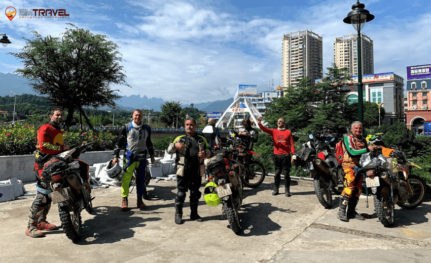 North Vietnam enduro motorbike tour