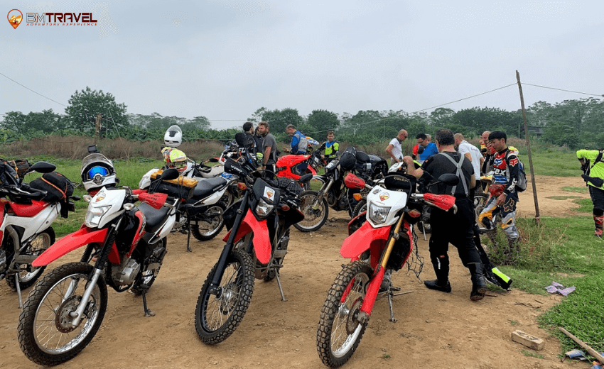 North Vietnam enduro motorbike tour