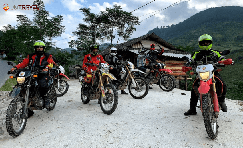 North Vietnam enduro motorbike tour