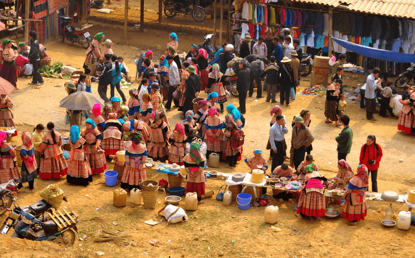 Bac Ha Market