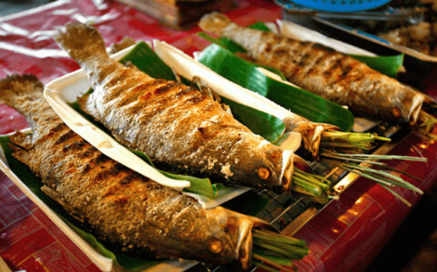 Song Lo Fish Restaurant in Ha Giang