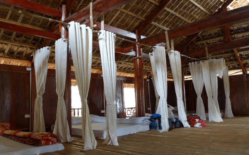 Traditional stilt houses