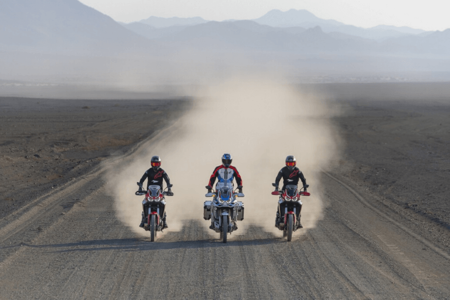 Africa Twin king of Indochina bike