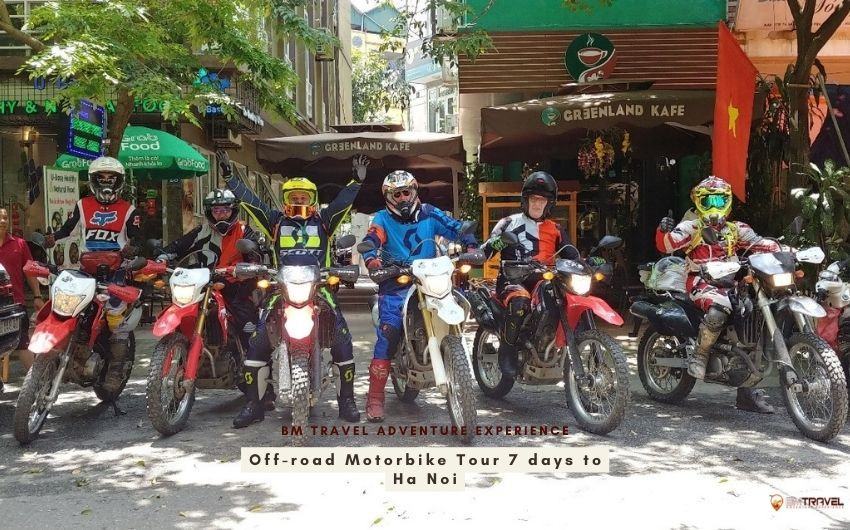 Offroad motorbike tour 7 days Ha Giang to Ha Long Bay