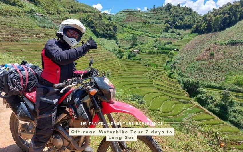 Offroad motorbike tour 7 days Ha Giang to Ha Long Bay