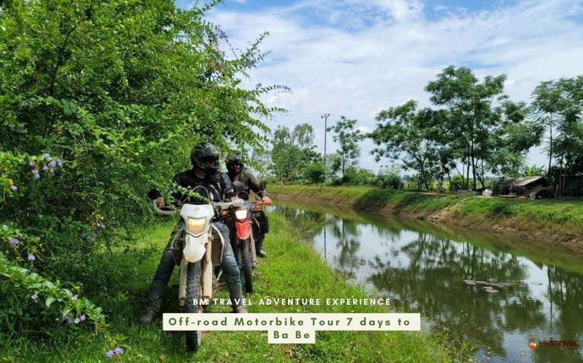 Offroad motorbike tour 7 days Ha Giang to Ha Long Bay