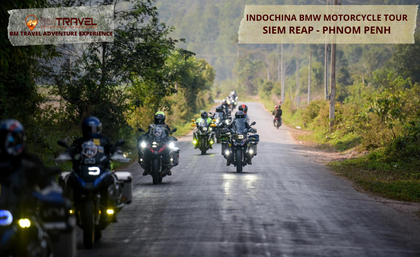 Luxury Indochina GS 1200 Motorcycle Tour Siem Reap Phnom Penh