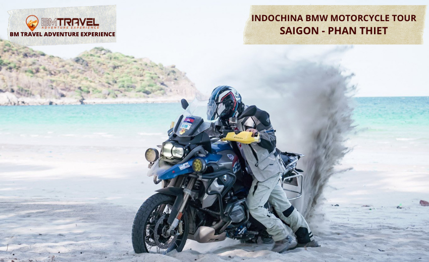 Luxury Indochina BMW GS 1200 Motorcycle Tour Saigon Phan Thiet