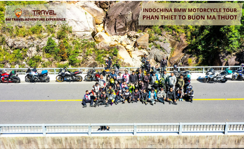 Luxury Indochina BMW GS 1200 Motorcycle Tour Phan Thiet Buon Ma Thuot