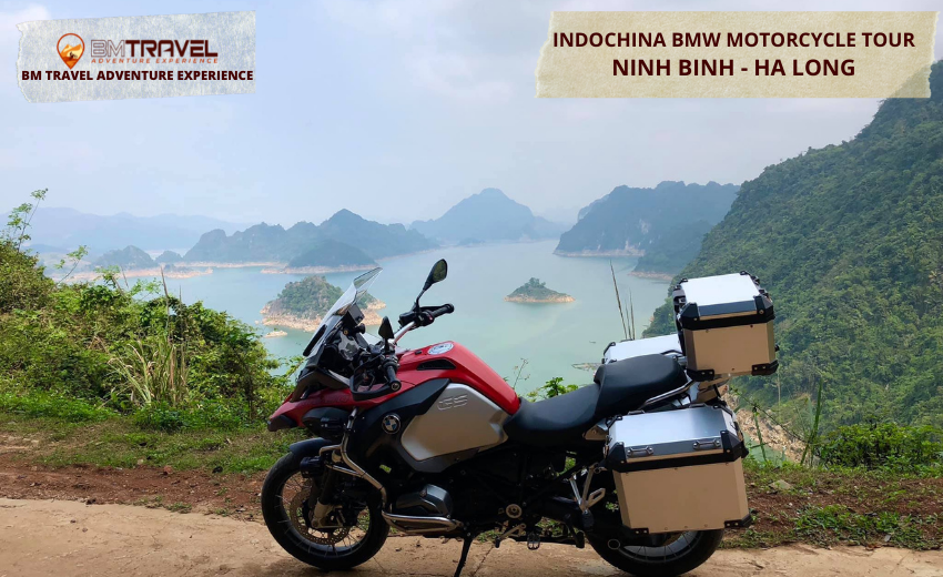 Luxury Indochina BMW GS 1200 Motorcycle Tour Ninh Binh Ha Long Bay