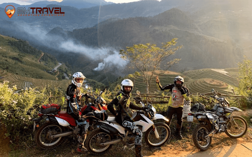  North Vietnam Motorbike Route from Hanoi - Lao Cai - Hoang Su Phi