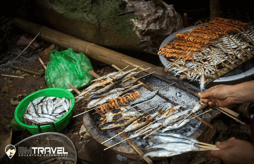 Pac Ngoi Grilled Fish