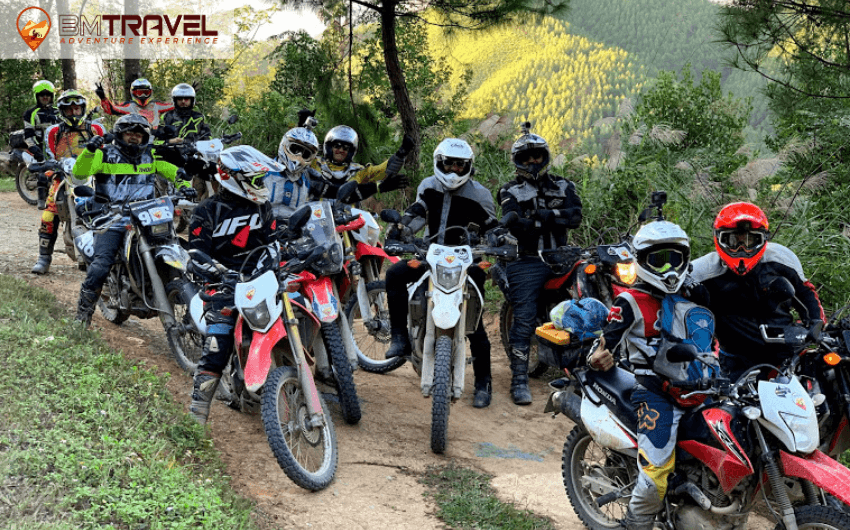  Off-road Motorbike route in Vietnam  