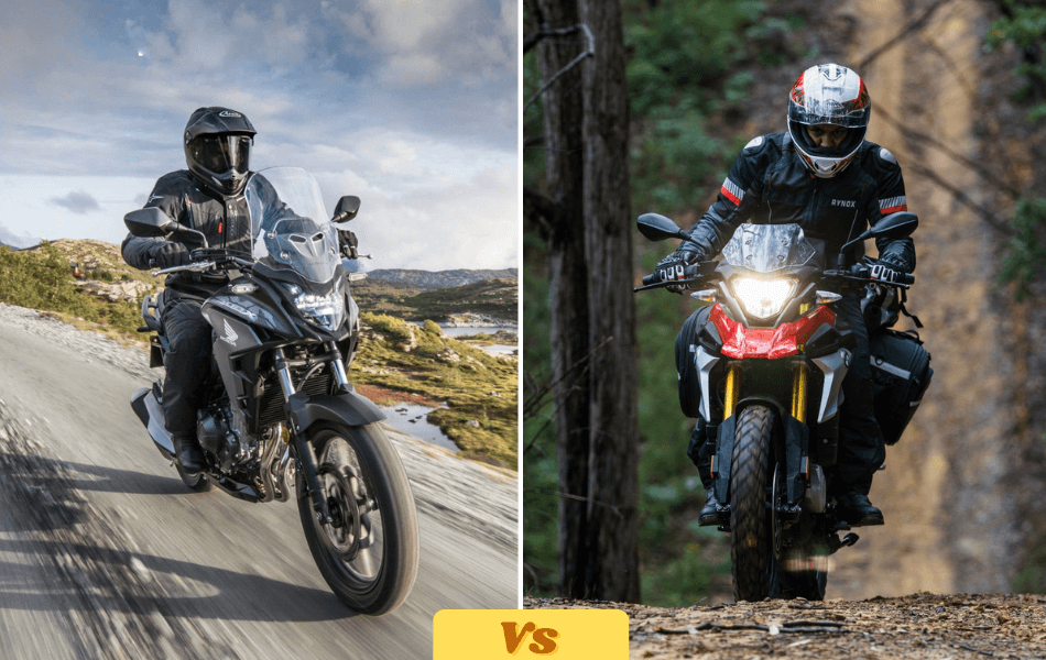 Honda Cb500x with BMW GS 310s