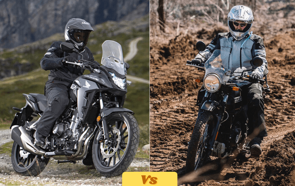 Honda CB500x with Royal Enfield