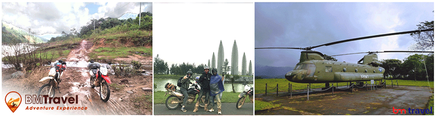 Ho Chi Minh Trail Vietnam Motorbike tours via centre Vietnam from Phong Nha Ke Bang to Khe Sanh