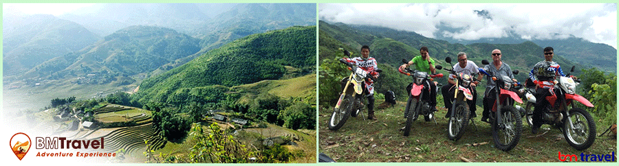 Vietnam Motorcycle Trip to northeast Vietnam - 6 days to Sapa motorbike tours