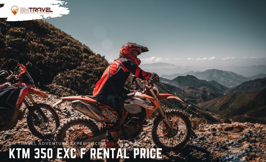 KTM 350 EXC F - Rental Price