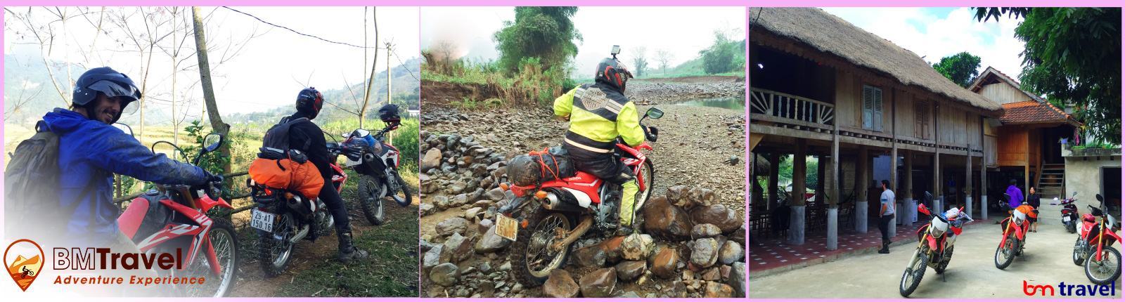 Start an exciting journey in Northern Vietnam motorbike tours - 12 days to Mai Chau, the best choise motorbike tours in Vietnam.