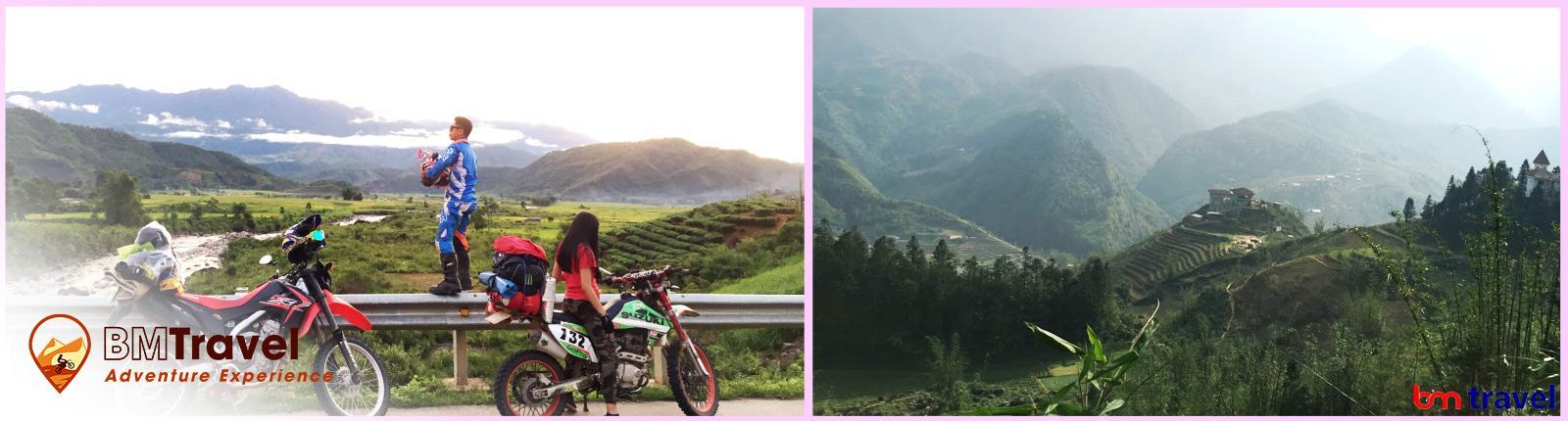 Visit the most famous tourist destination in northern Vietnam motorbike tours. Sapa - the hidden charm.