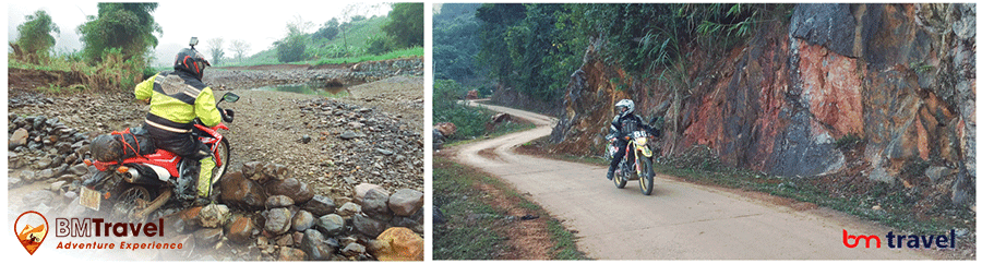 Vietnam Motorcycle tours through S- shaped for 12 days starting from Hanoi and ending at Sai Gon