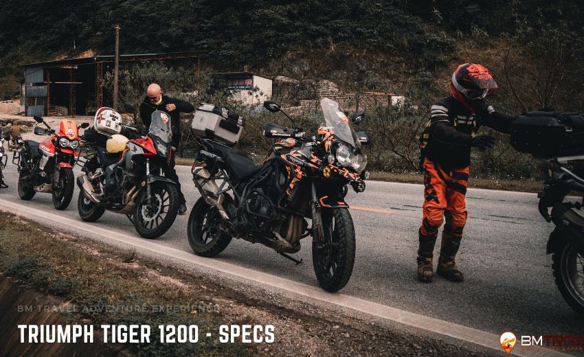 Triumph Tiger 1200 Specs