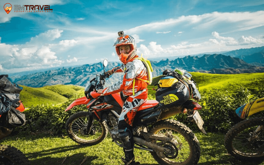 Be part of nature on a motorbike tour