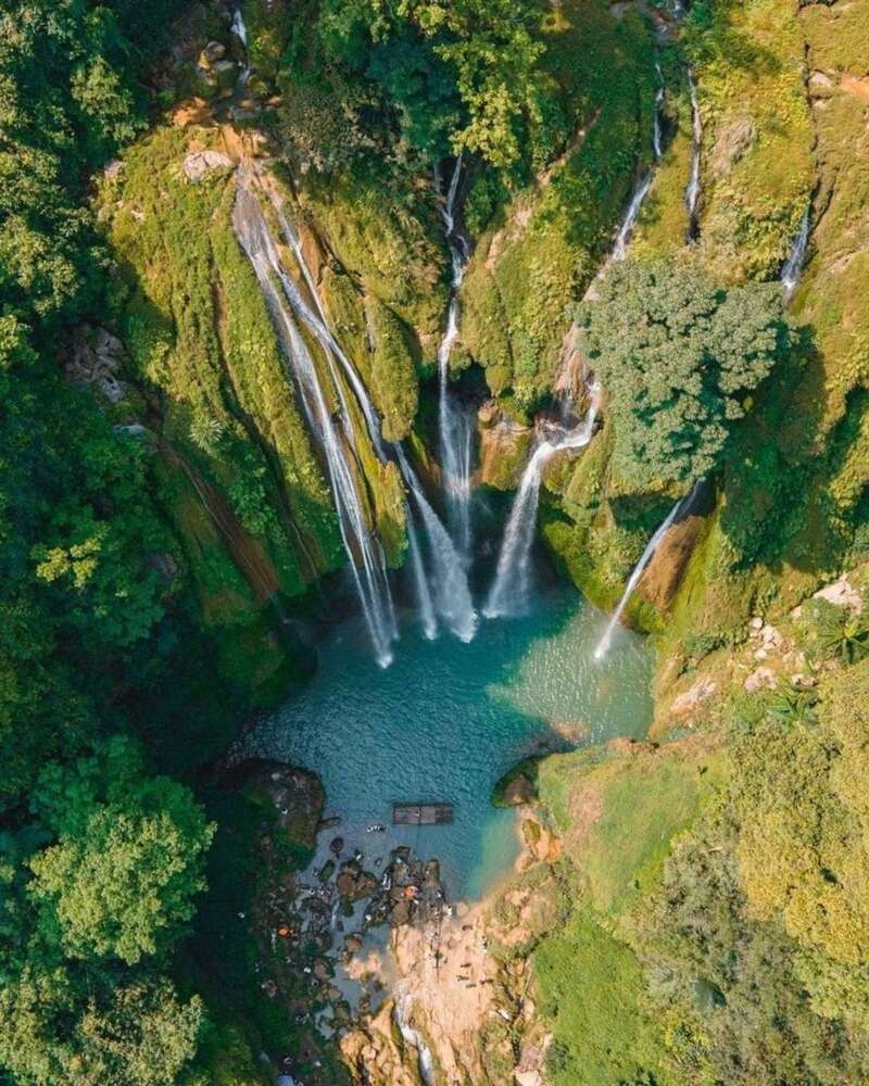 fairy waterfall tien waterfall