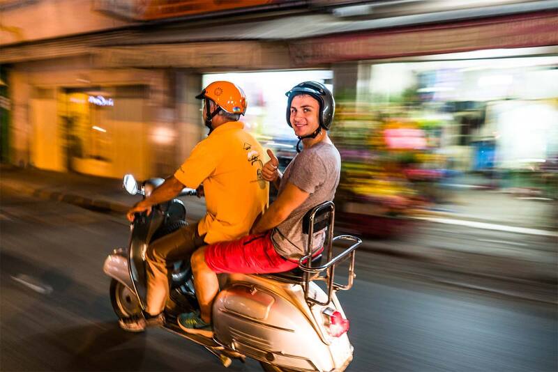 join the saigon motorbike tour experience