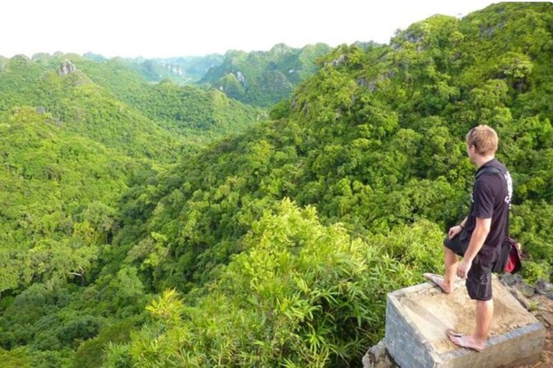 go trekking on cat ba island