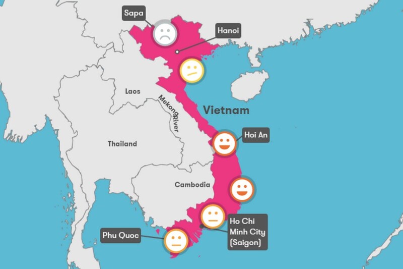 weather when traveling to vietnam in july