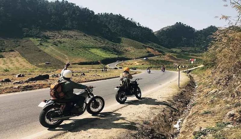 how to travel from hanoi to mai chau by motorbike