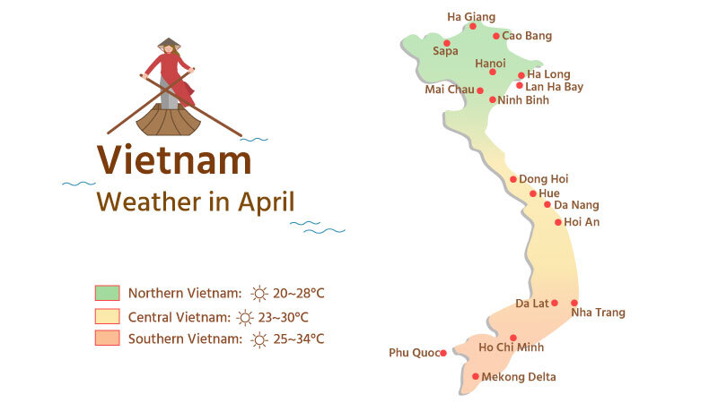 overview of vietnam weather in april